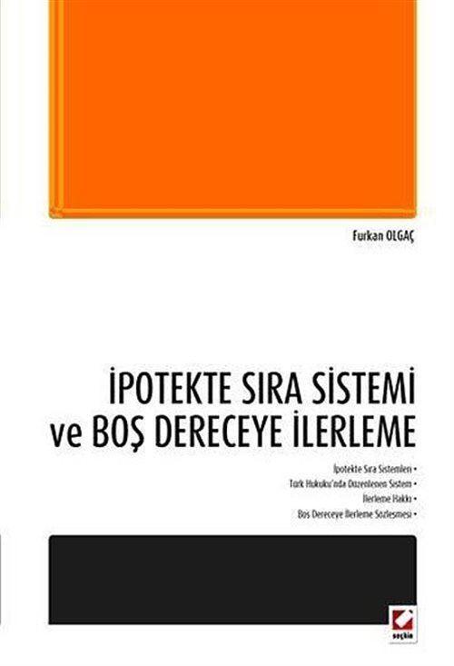 İpotekte Sıra Sistemi ve Boş Dereceye İlerleme