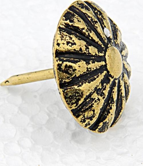 Febko - Papatya Desenli Eskitme Kabara / Raptiye 11 mm 100 adet