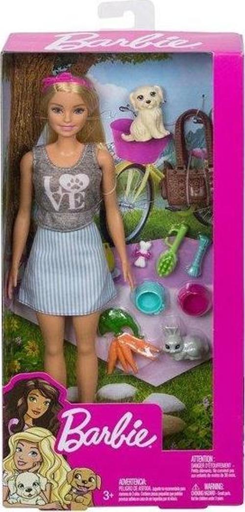 FPR48 Barbie ve Sevimli Hayvan Arkadaşları Oyuncak Bebek