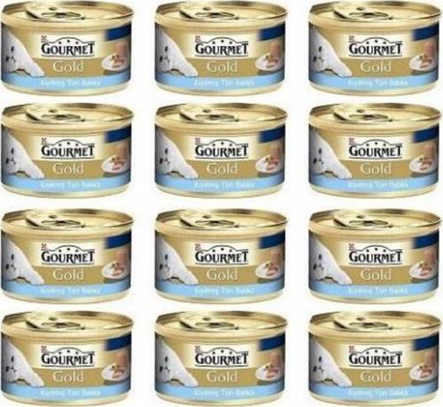 Gold Kıyılmış Ton Balıklı Yaş Kedi Maması 85 gr x 6 Adet