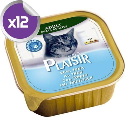 Pate Tuna Balıklı Kedi Konservesi 100 Gr X12 Adet