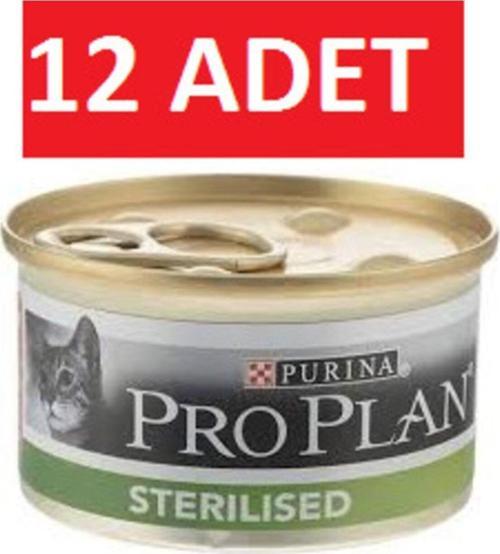 Sterilised Somon Kısır Kedi Konservesi 85 Gr X 12 Adet Yaş Mama