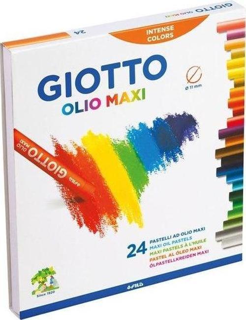 Olio 24lü Kutu Yağlı Pastel Silindir 293100