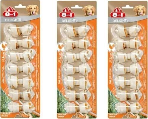 Delights Bones 7 Li Xs Tavuklu Köpek Ödül Kemiği 3 Lü Set