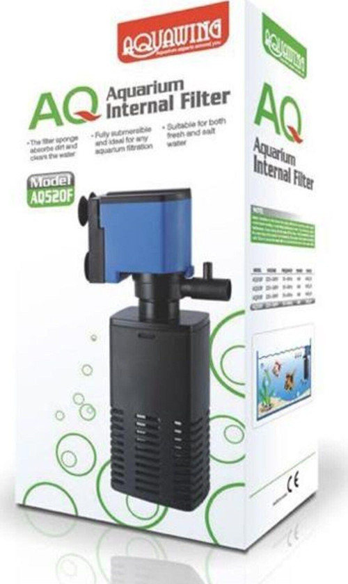 Aq520f Akvaryum Iç Filtresi 6w 500l/h