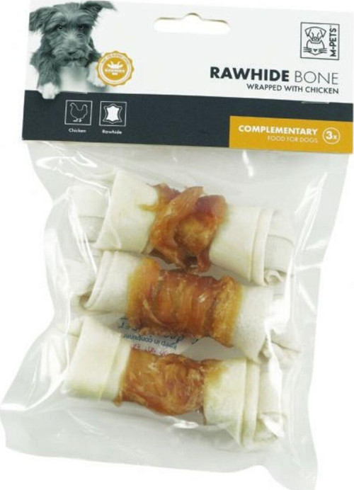 Tavuklu Kemik Sarma Köpek Ödülü 105gr 3'lü