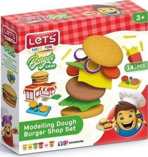 Hamburger Oyun Hamuru Seti