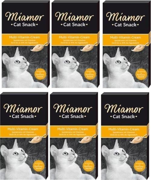 Cream Multi Vitaminli Kedi Ödülü 6 X 15 gr 6 Lı Eko Paket