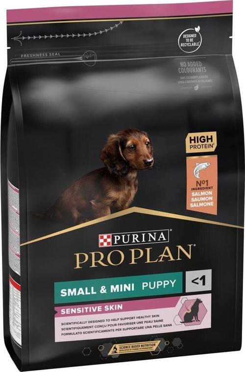 Puppy Somonlu Küçük Irk Yavru Köpek Maması 3 kg