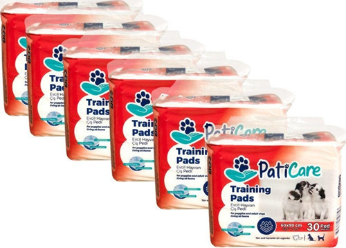 Paticare Puremed Kedi Köpek Çiş Pedi 60 X 90 Cm 6x30 180 Adet