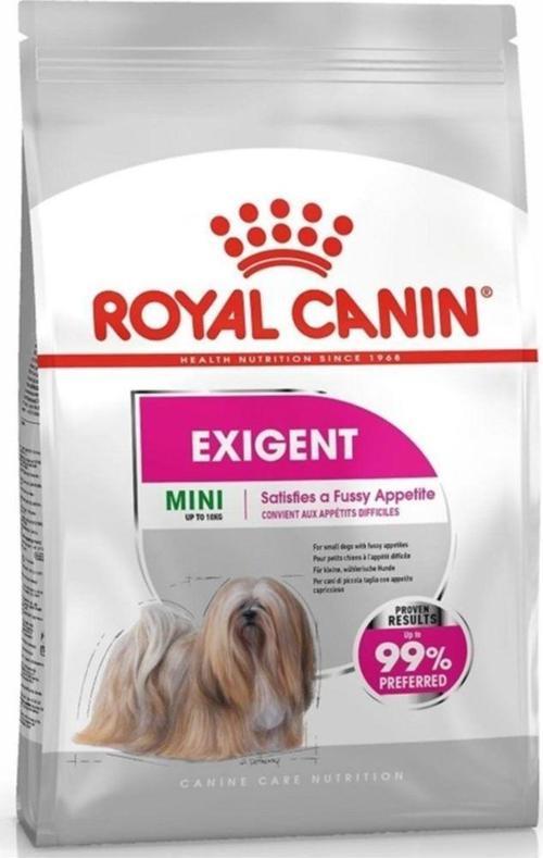 Mini Exigent Küçük Irk Köpekler Için Aşırı Lezzetli Köpek Maması 3 Kg (original)