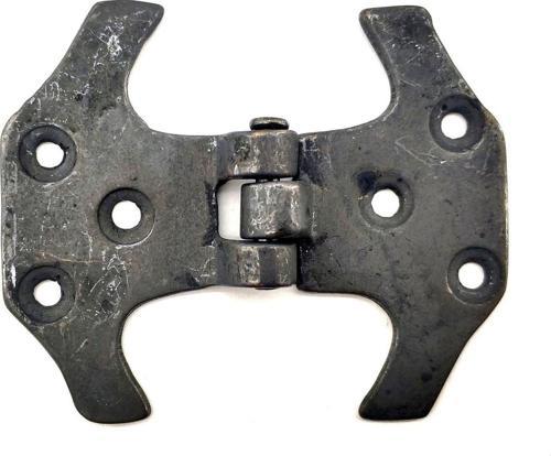 Antika Tarz Dekoratif Pirinç Fit Menteşe - 67 mm, Oksit