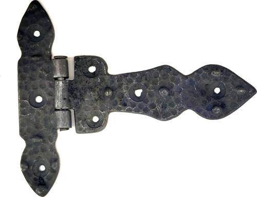 Antika Tarz Dekoratif Pirinç Kuyruklu Düğmeli Menteşe No1 - 117x142 mm, Oksit