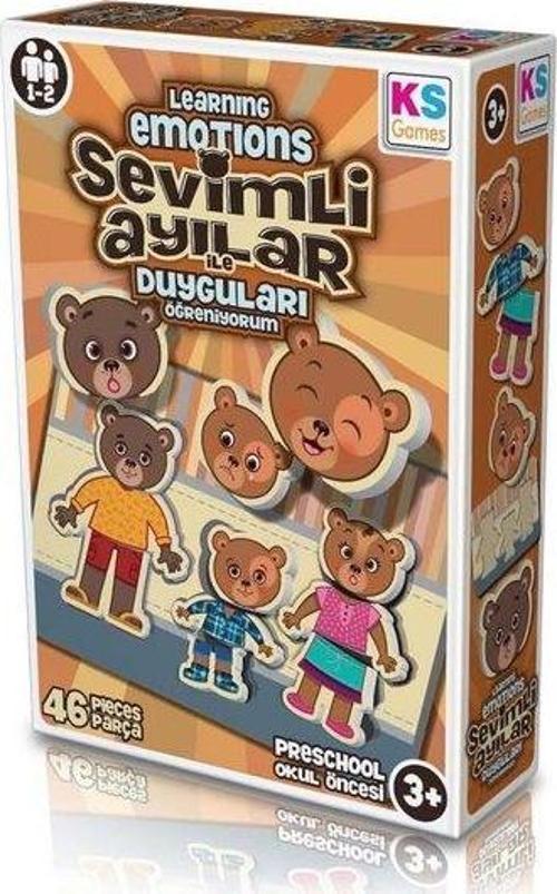 Sevimli Ayılar Duyguları Öğreniyorum Eğitici Oyun