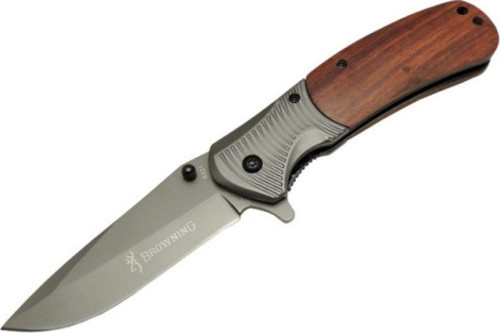 Browning A331 Ahşap Çakı 20,5 cm Manuel, Kemerlikli