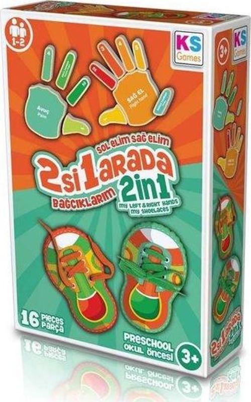 2'si 1 Arada Bağcıklarım Eğitici Oyun