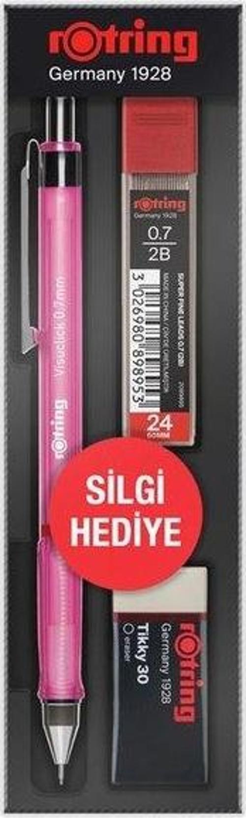 Visuclick Versatil 07 mm Pembe Okul Seti