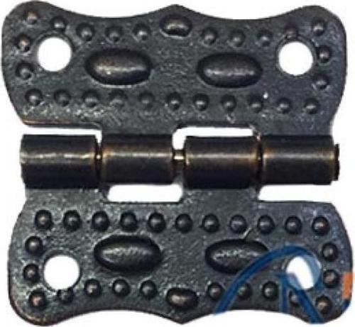 Papatya Menteşe - Küçük 20x20 mm, Antik, 100 Adet