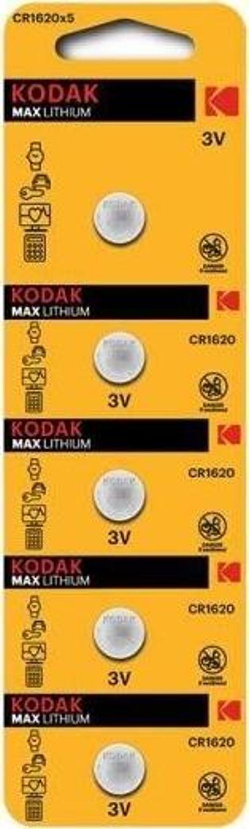 5 Adet CR1620 Lityum Para Pil - 30414396