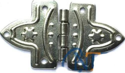 Yonca Menteşe - Küçük 17x32 mm, Nikel, 100 Adet