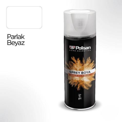 Akrilik Parlak Beyaz Sprey Boya 400 ml