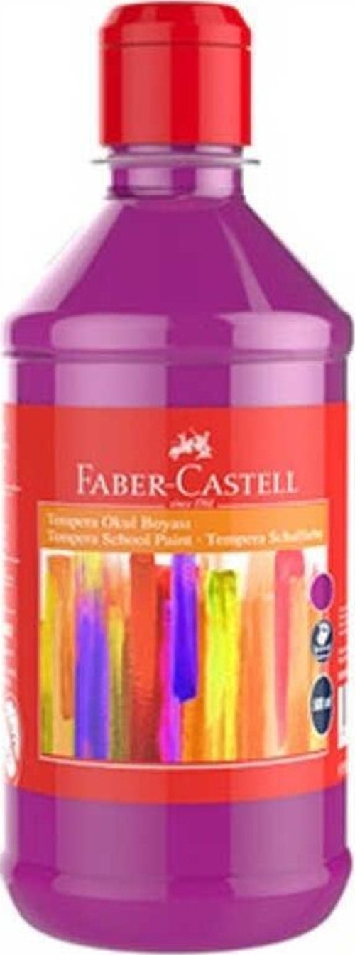 Faber Tempera Pembe Okul Boyası 500 Ml 5170160003