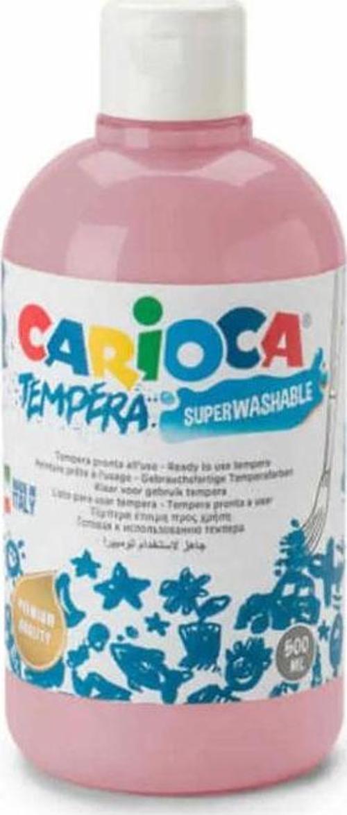 Carıoca Tempera Pembe Yıkanabilir Suluboya 500Ml 40427/09