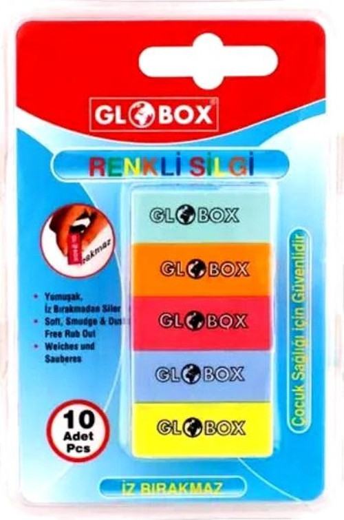 Mini Renkli Silgi Seti 10 Lu 25001695