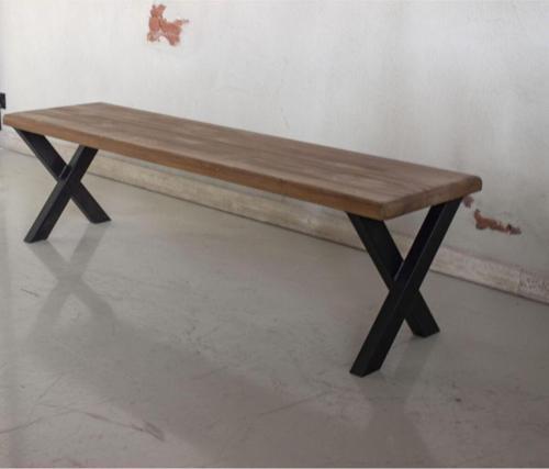  Masif Ahşap Bank 100x37 Cm