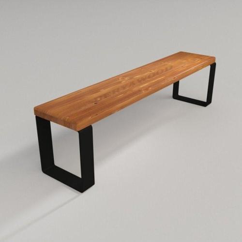 Masif Ahşap Gaia Bank 37x180x45cm