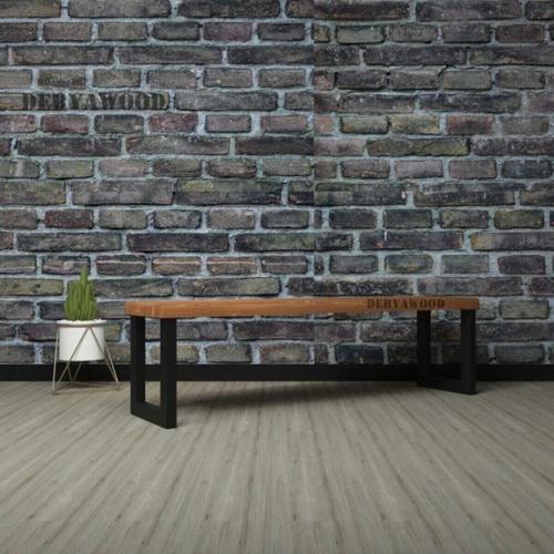 Masif Ahşap Hera Bank 37x160x45cm