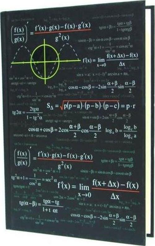 Defter Matematik Sert Kapak - Düz
