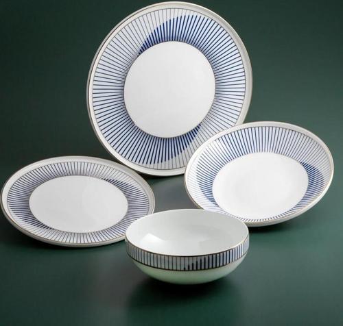 Luna Fine Bone 24 Parça 6 Kişilik Yemek Takımı