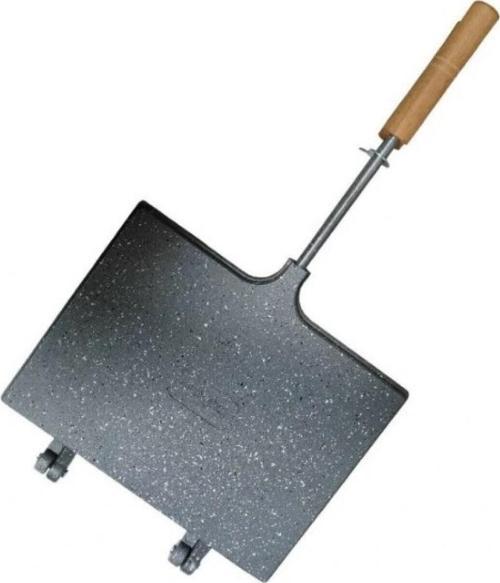 T-0485 İç Dış Granit Ocak Üstü El Tost Makinesi-23.5x17.5 cm