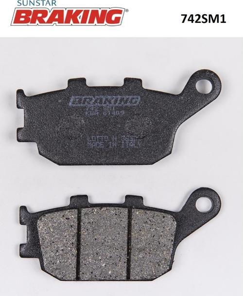 YARI METALİK ARKA FREN BALATASI / YAMAHA / YZF R7 / 700cc / ARKA / 2022-2023