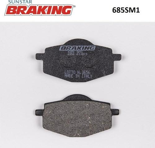 YARI METALİK FREN BALATASI / YAMAHA / YBR 125 / 125cc / ÖN / 2005-2006-2007-2008-2009-2010-2011-2012-2013-2014