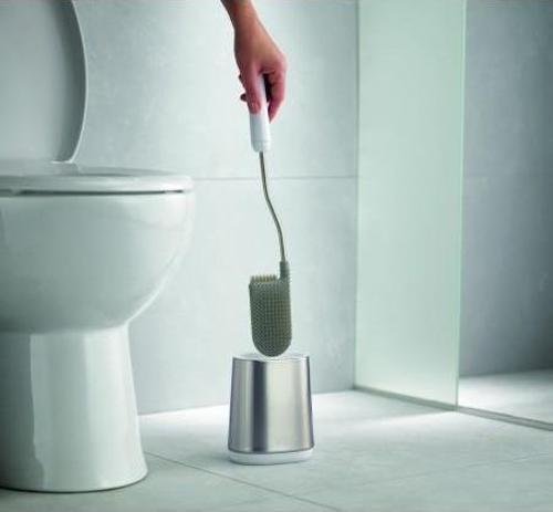 Flex Lite Çelik Tuvalet Fırçası - Beyaz 70561