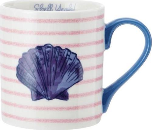 Fine China Deniz Kabuğu Desenli Kupa 280ml
