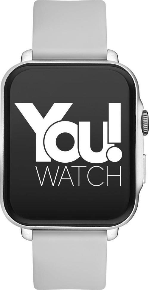 F13-YF133 Smart Silver Gray Silicon Kol Saati