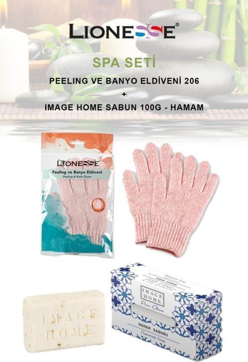 Banyo Eldiveni Hamam Sabunu Banyo-Duş Seti