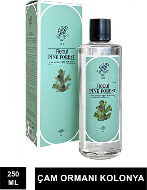 Pine Forest Spreyli Cam Şişe Kolonya İkili Set 250ML X2