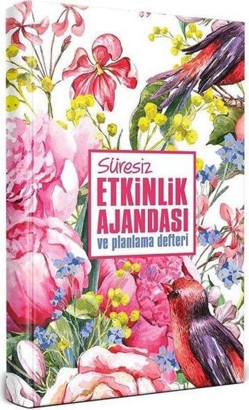 Gül Bahçesi Süresiz Etkinlik Ajandası Ve Planlama Defteri