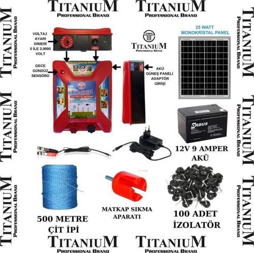 Night Shock 30K Elektirikli Çit Sistemi Set-2 30000 Volt
