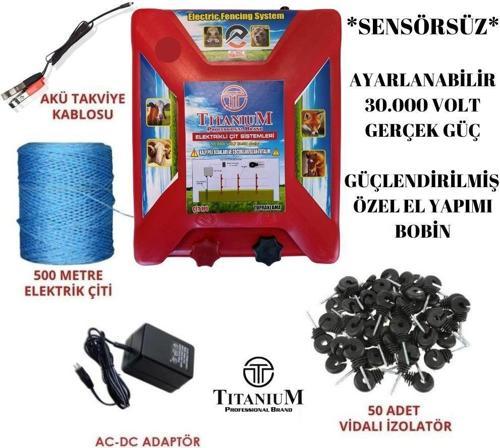 Night Shock 30KA Elektirikli Çit Sistemi Set-1 30000 Volt