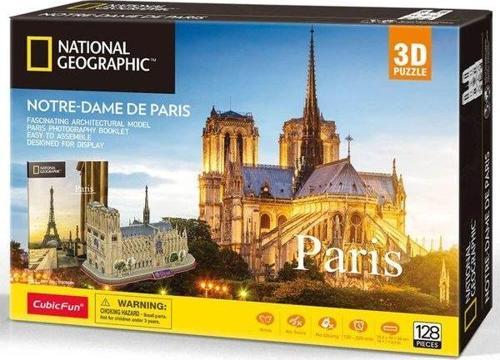 National Geographic Serisi Notre Dame De Paris 3D Puzzle