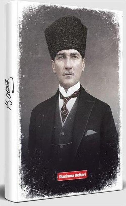 Halk Tarihsiz Kalpaklı Atatürk Planlama Defteri