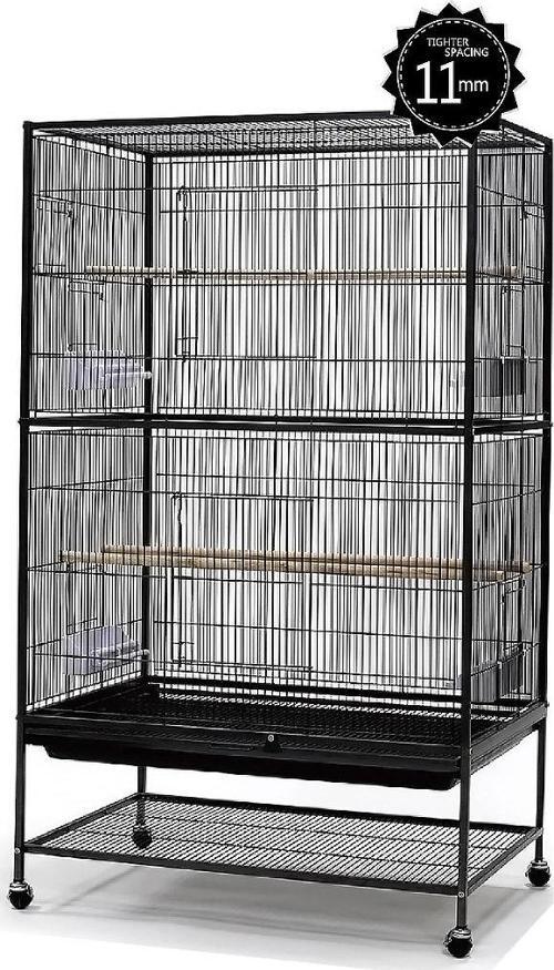 Ayaklı Kafes Siyah 79x52x130,5 Cm