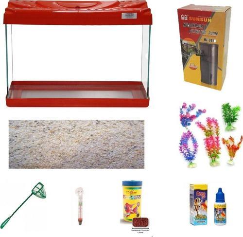 KP5018 Ekonomik Hazır Set Kırmızı 50 CM