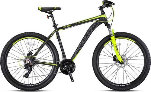 XC 100 29 Jant HD 18 Kadro 21 Vites Dağ Bisikleti Mat Siyah Gri Neon Sarı