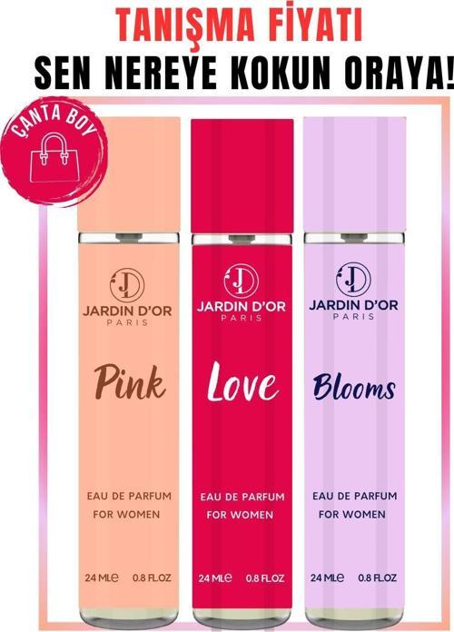 3'LÜ TANIŞMA PARFÜM SETİ -ÇANTA BOY- 24 ML X 3 ADET - EAU DE PARFUM